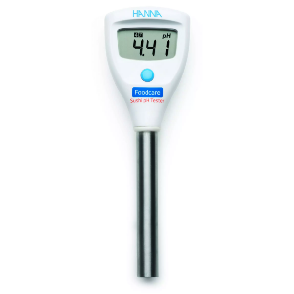 Medidor de Bolso Tester FoodCare de pH para Sushi | Hanna - INCOTERMINAS® HI981035